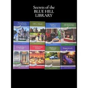 Secrets Of The Blue Hill Library Series by Guideposts - Lot of 8 Hardcover